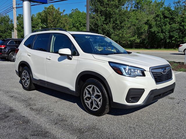 2019 Subaru Forester Premium White at Subaru and VW of Moon Township