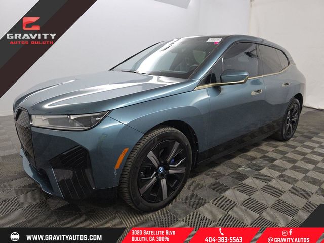 Blue Ridge Mountain Metallic 2024 BMW iX SUV / Crossover All-Wheel Drive Automatic