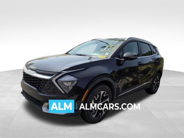 Ebony Black 2023 Kia Sportage EX AWD SUV / Crossover All-Wheel Drive 8-Speed Automatic