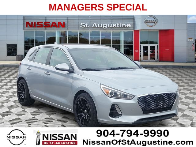 Stellar Silver 2020 Hyundai Elantra GT Hatchback Front-Wheel Drive 6-Speed Automatic