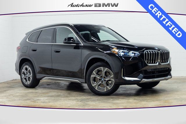 Jet Black 2025 BMW X1 SUV / Crossover All-Wheel Drive 7-Speed Automatic