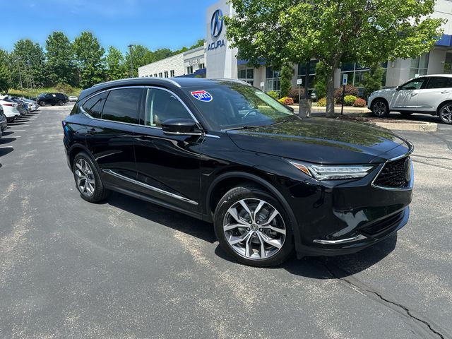 2022 Acura MDX Technology Black at Bob Ruth Ford