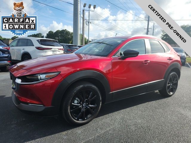2025 Mazda CX-30 2.5 S Select Sport Red at Mazda of Columbia