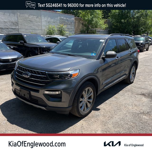 Gray (Magnetic) 2020 Ford Explorer SUV / Crossover All-Wheel Drive Automatic