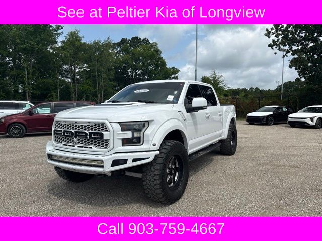 Oxford White 2017 Ford F-150 Pickup Truck Four-Wheel Drive Automatic