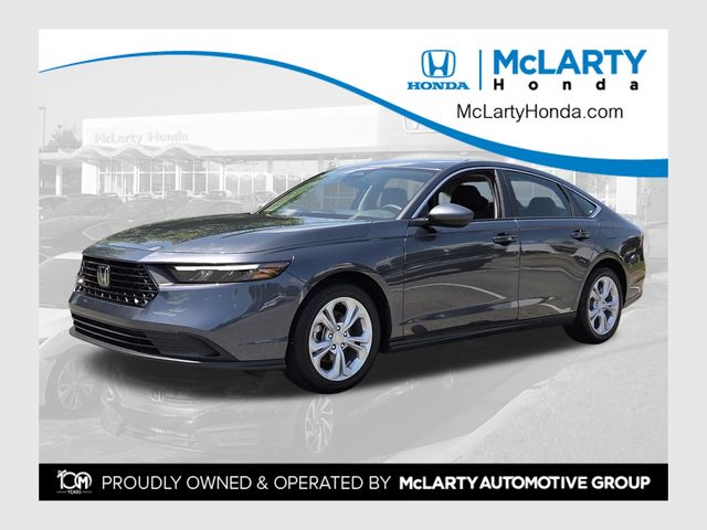 Meteorite Gray Metallic 2024 Honda Accord Sedan Front-Wheel Drive Continuously Variable Transmission