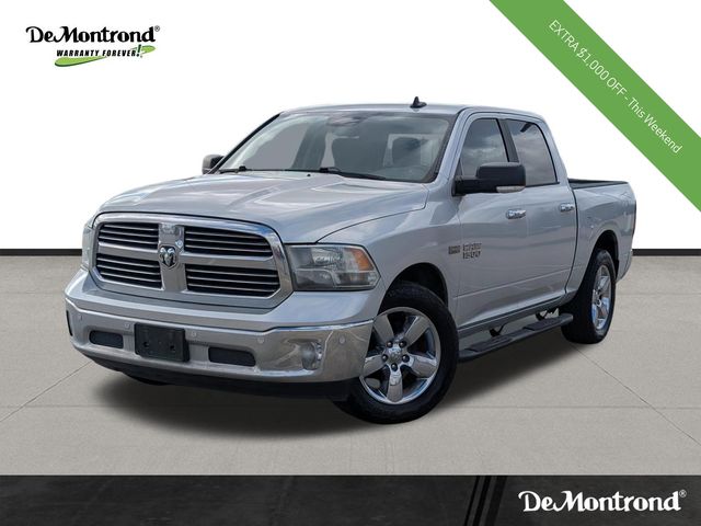 Bright Silver Metallic Clearcoat 2017 RAM 1500 Lone Star Crew Cab RWD Pickup Truck 4X2 8-Speed Automatic