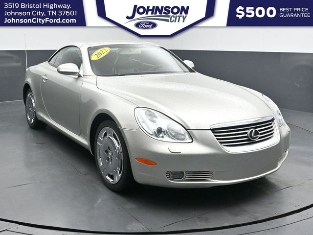 Millennium Silver Metallic 2002 Lexus SC 430 RWD Convertible Rear-Wheel Drive 5-Speed Automatic Overdrive