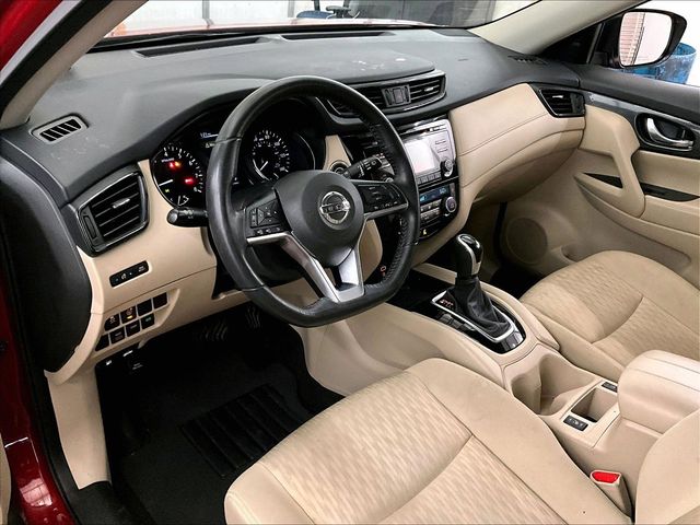 2017 Nissan Rogue SV Red at South Hills Kia