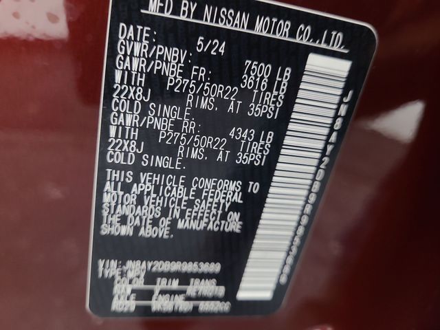 2024 – Nissan – Armada