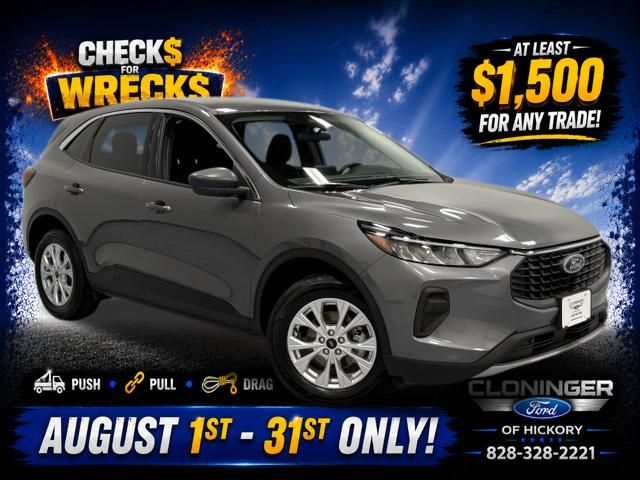 Carbonized Gray Metallic 2024 Ford Escape SUV / Crossover All-Wheel Drive 8-Speed Automatic