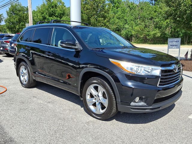Attitude Black Metallic 2015 Toyota Highlander SUV / Crossover All-Wheel Drive 6-Speed Automatic Overdrive
