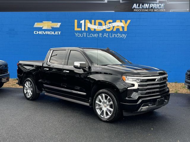 Black 2024 Chevrolet Silverado 1500 Pickup Truck Four-Wheel Drive Automatic