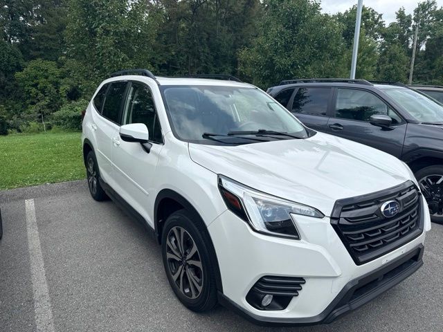 2022 Subaru Forester Limited White at Rafferty Subaru