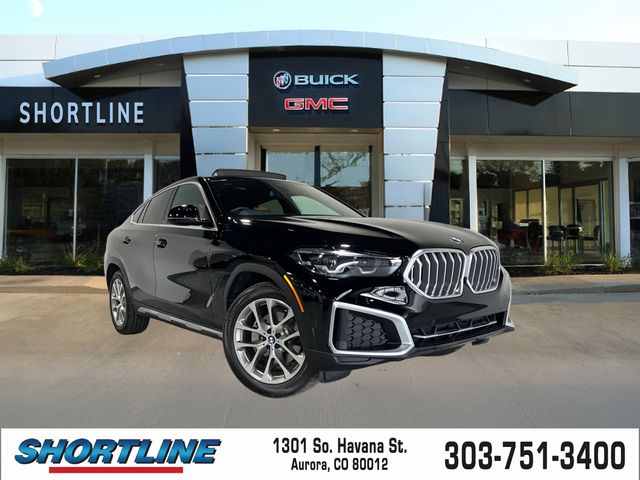 Black Sapphire Metallic 2023 BMW X6 xDrive40i AWD SUV / Crossover All-Wheel Drive 8-Speed Automatic
