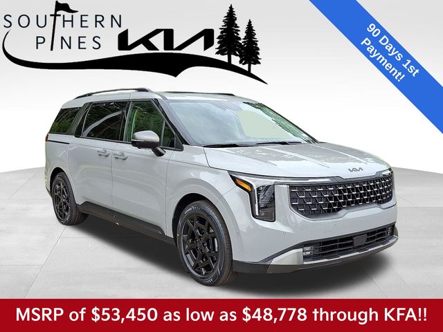 Ceramic Silver 2026 Kia Carnival SX Prestige FWD Minivan Front-Wheel Drive 8-Speed Automatic