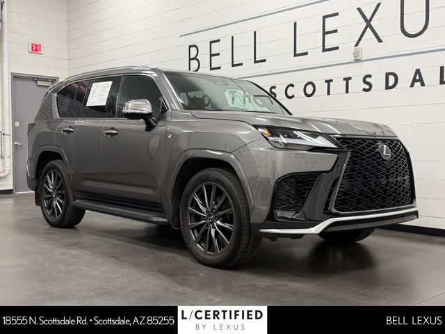 Manganese Luster 2025 Lexus LX 600 F Sport Handling AWD SUV / Crossover All-Wheel Drive Automatic