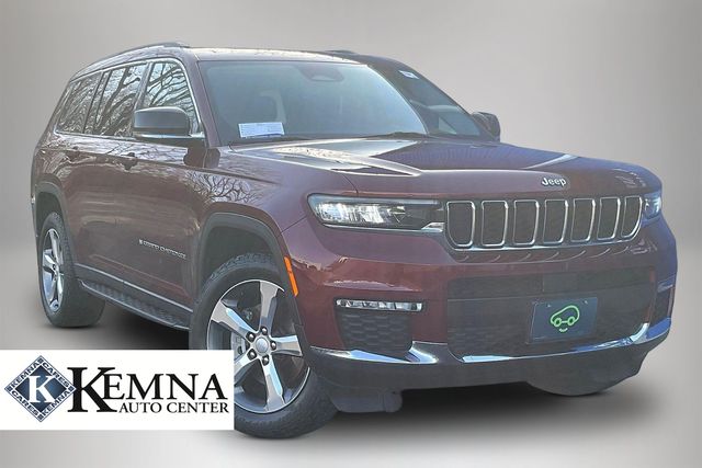 Velvet Red Pearlcoat 2021 Jeep Grand Cherokee L Limited 4WD SUV / Crossover Four-Wheel Drive 8-Speed Automatic