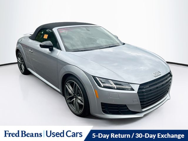 Black 2017 Audi TT Convertible All-Wheel Drive 6-Speed Automatic