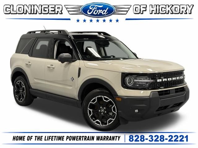 Desert Sand 2025 Ford Bronco Sport SUV / Crossover All-Wheel Drive 8-Speed Automatic