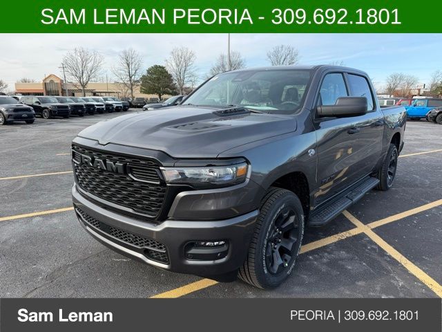 Gray (Granite Crystal Metallic Clearcoat) 2026 RAM 1500 Express Crew Cab 4WD Pickup Truck Four-Wheel Drive 8-Speed Automatic