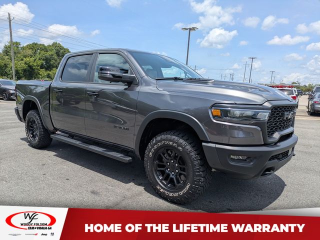 Crystal Metallic 2025 RAM 1500 Pickup Truck Four-Wheel Drive 8-Speed Automatic