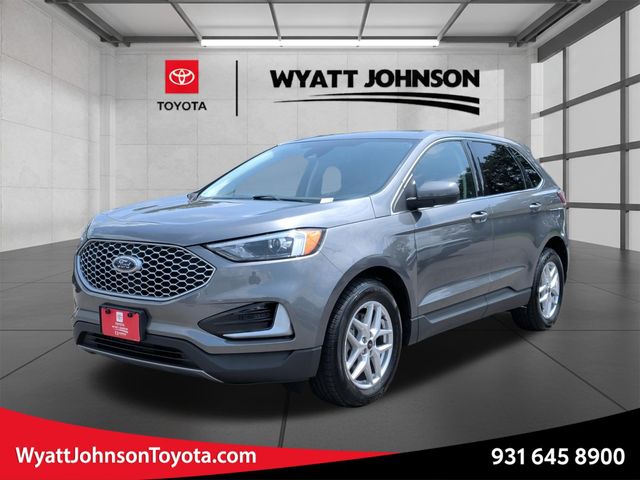 Gray Metallic 2024 Ford Edge SUV / Crossover All-Wheel Drive 8-Speed Automatic