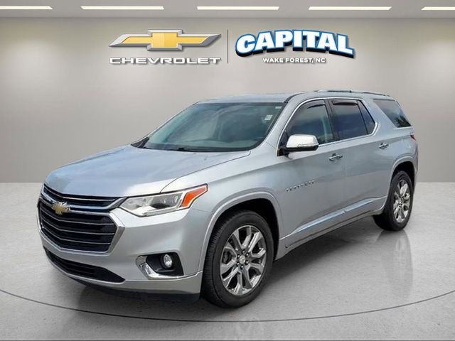 Silver Ice Metallic 2019 Chevrolet Traverse Premier FWD SUV / Crossover Front-Wheel Drive 9-Speed Automatic