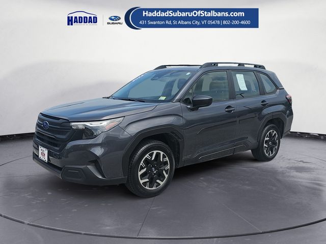 Magnetite Gray Metallic 2025 Subaru Forester SUV / Crossover All-Wheel Drive Continuously Variable Transmission