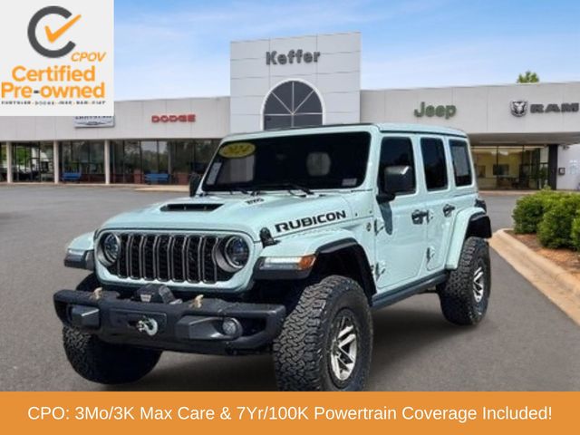 Earl Clearcoat 2024 Jeep Wrangler Rubicon 392 4-Door 4WD SUV / Crossover Four-Wheel Drive 8-Speed Automatic