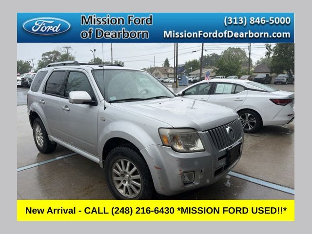 Silver 2009 Mercury Mariner Premier V6 SUV / Crossover Front-Wheel Drive 6-Speed Automatic Overdrive