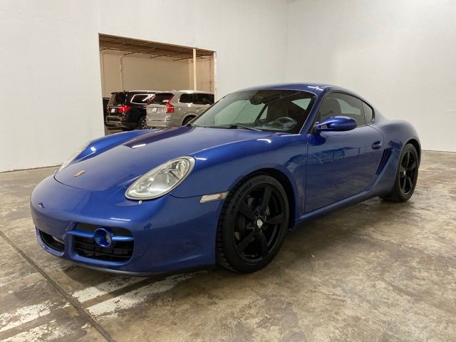 Cobalt Blue Metallic 2007 Porsche Cayman Coupe Rear-Wheel Drive 6-Speed Manual Overdrive