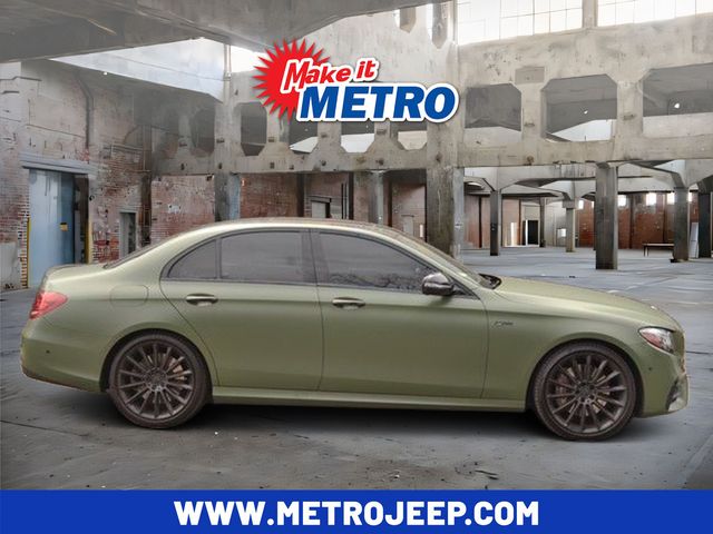 Obsidian Black Metallic 2018 Mercedes-Benz E-Class AMG E 43 Sedan 4MATIC Sedan All-Wheel Drive 9-Speed Automatic