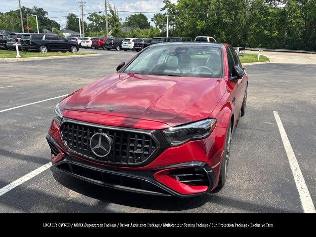 MANUFAKTUR Patagonia Red 2026 Mercedes-Benz E-Class AMG E 53 Hybrid 4MATIC+ Sedan All-Wheel Drive 9-Speed Automatic
