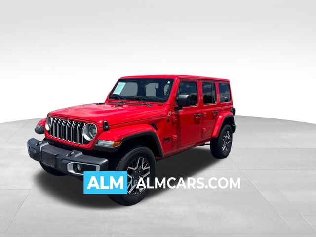 Firecracker Red Clearcoat 2025 Jeep Wrangler SUV / Crossover Four-Wheel Drive 8-Speed Automatic