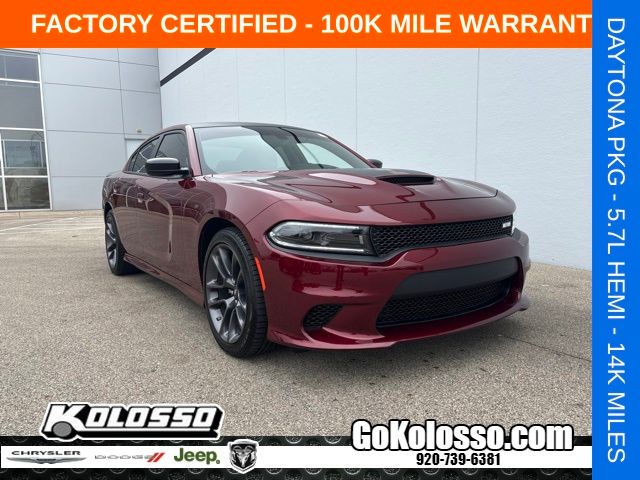 Octane Red Pearlcoat 2023 Dodge Charger Sedan Rear-Wheel Drive 8-Speed Automatic
