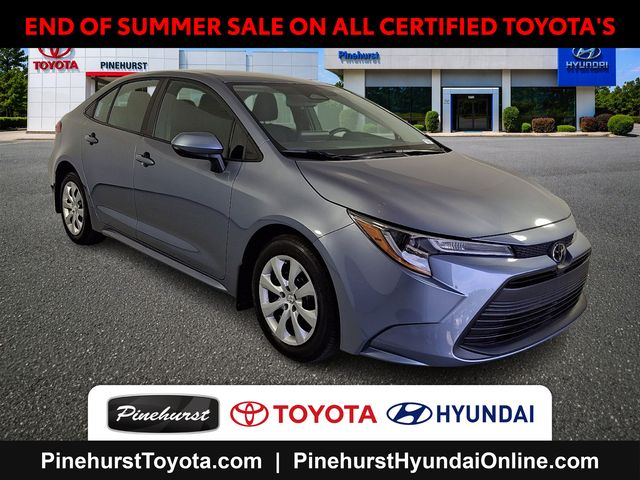Gray 2025 Toyota Corolla Sedan Front-Wheel Drive Continuously Variable Transmission