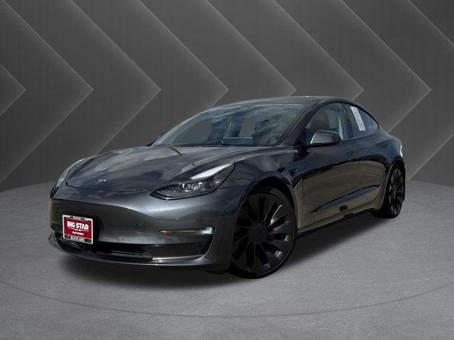 2022 Tesla Model 3 Performance Gray at Ultimate Motorsports