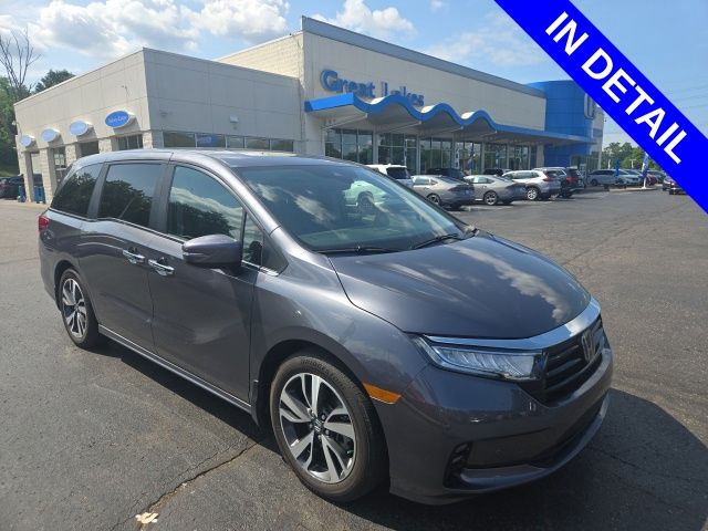 Gray (Modern Steel Metallic) 2024 Honda Odyssey Minivan Front-Wheel Drive Automatic