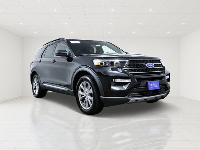 Black Metallic 2020 Ford Explorer SUV / Crossover All-Wheel Drive Automatic
