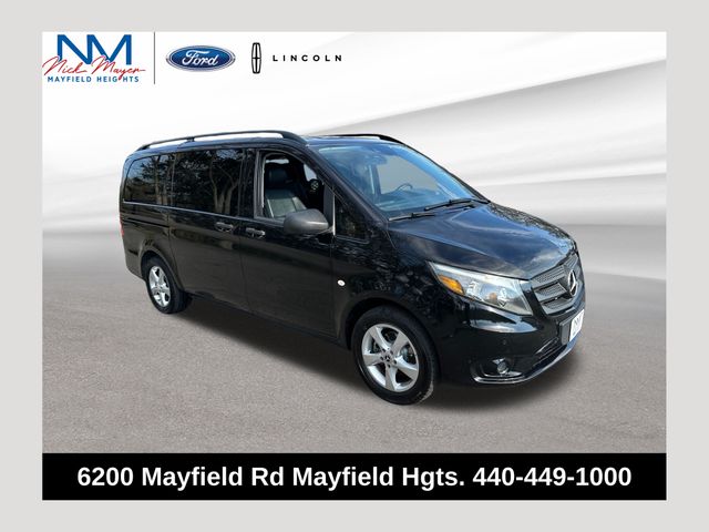 Obsidian Black Metallic 2016 Mercedes-Benz Metris Passenger Van Rear-Wheel Drive 7-Speed Automatic
