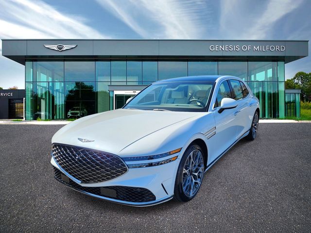 Uyuni White 2026 Genesis G90 3.5T e-Supercharger AWD Sedan All-Wheel Drive 8-Speed Automatic