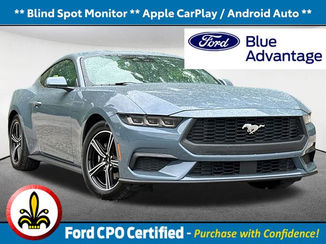 Vapor Blue Metallic 2025 Ford Mustang Coupe Rear-Wheel Drive Automatic