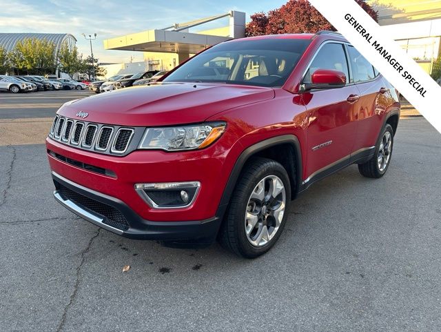 Redline Pearlcoat 2019 Jeep Compass SUV / Crossover Four-Wheel Drive 9-Speed Automatic