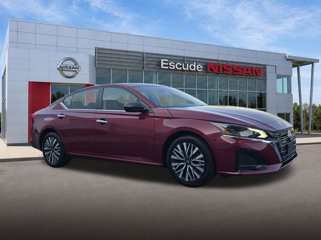 Red (Scarlet Ember) 2024 Nissan Altima Sedan Front-Wheel Drive Continuously Variable Transmission