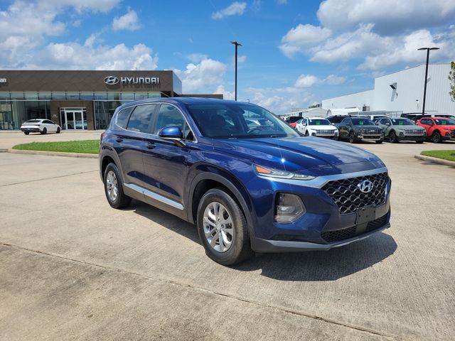 Stormy Blue 2019 Hyundai Santa Fe 2.4L SE FWD SUV / Crossover Front-Wheel Drive 8-Speed Automatic