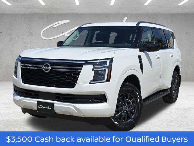 Aspen White Tricoat 2026 Nissan Armada SUV / Crossover 4X2 9-Speed Automatic