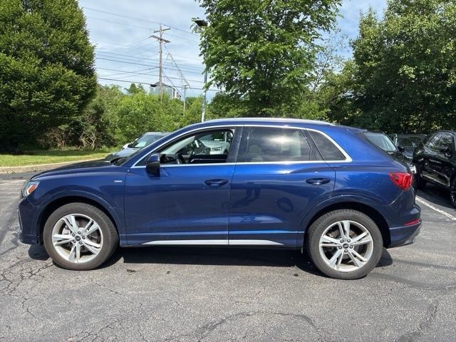 Used 2022 Blue Audi Premium Plus image 3