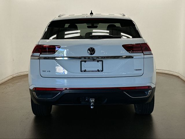 2023 Volkswagen Atlas Cross Sport 3.6L V6 SE w/Technology White at Sutliff Volkswagen