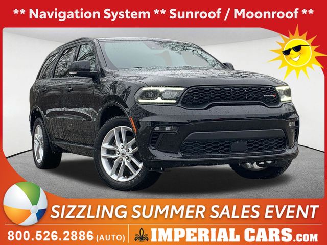 DB Black Clearcoat 2022 Dodge Durango GT Plus AWD SUV / Crossover All-Wheel Drive 8-Speed Automatic